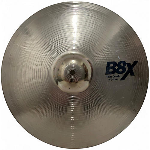 Used SABIAN 16in B8X Thin Crash Cymbal 36