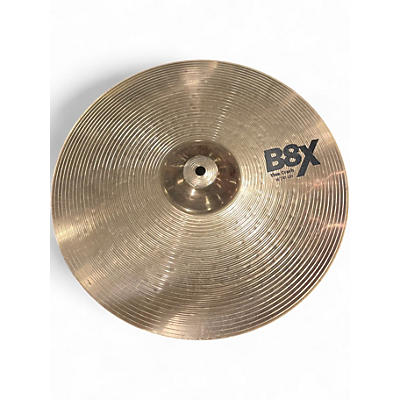 Used SABIAN 16in B8X thin crash Cymbal
