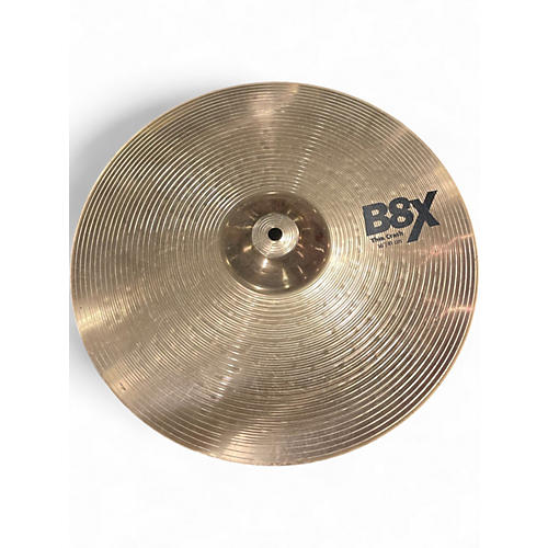 Used SABIAN 16in B8X thin crash Cymbal 36