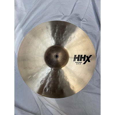 SABIAN Used SABIAN 16in HHX Thin Crash Cymbal