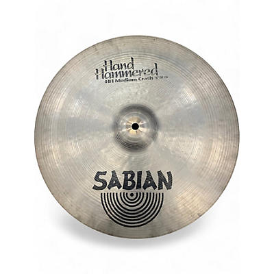 SABIAN Used SABIAN 16in Hand hammered medium crash Cymbal