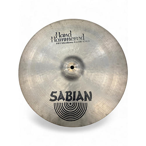 SABIAN Used SABIAN 16in Hand hammered medium crash Cymbal 36