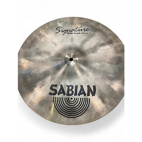 Used SABIAN 16in JOJO MAYER SIGNATURE FIERCE CRASH Cymbal 36