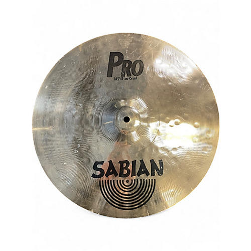 Used SABIAN 16in PRO CRASH Cymbal 36