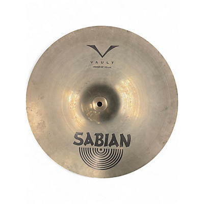 Used SABIAN 16in VAULT CRASH Cymbal