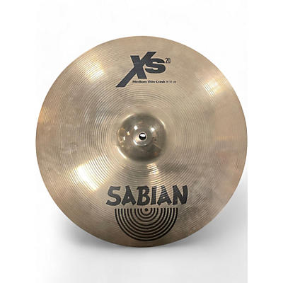 SABIAN Used SABIAN 16in XS20 Medium Thin Crash Cymbal