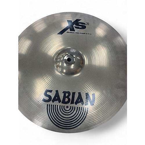 Sabian Used SABIAN 16in XS20 Medium Thin Crash Cymbal 36