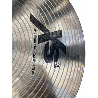 Used SABIAN 16in XS20 Medium Thin Crash Cymbal