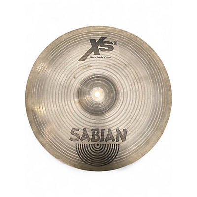 Used SABIAN 16in XS20 Rock Crash Brilliant Cymbal