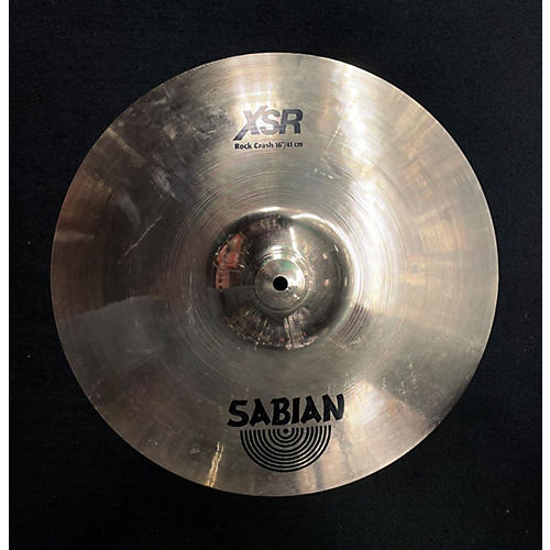 SABIAN Used SABIAN 16in XSR ROCK CRASH Cymbal 36