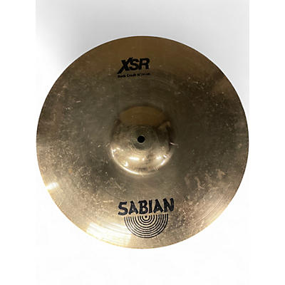 Used SABIAN 16in XSR Rock Crash Cymbal