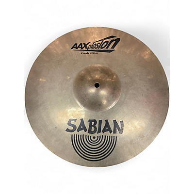 Used SABIAN 16in aaxplosion Cymbal