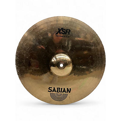 Used SABIAN 16in xsr fast crash Cymbal