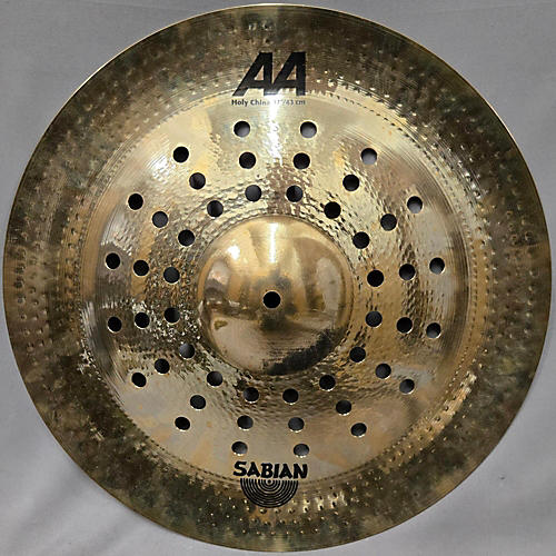 Sabian Used SABIAN 17in AA Holy China Cymbal 37