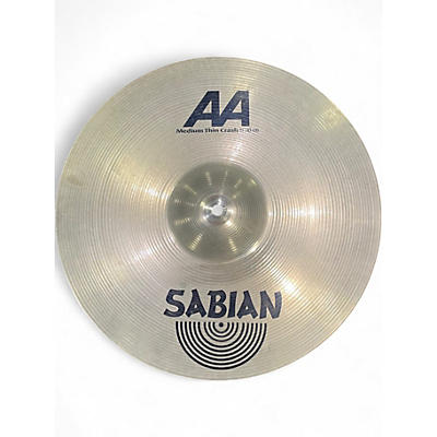 Used SABIAN 17in AA Medium Crash Cymbal