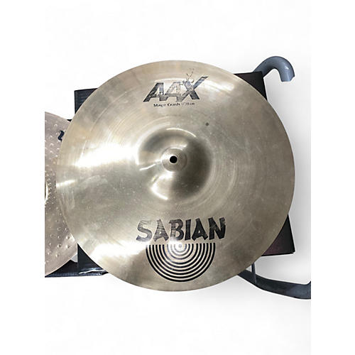 Used SABIAN 17in AAX Stage Crash Cymbal 37