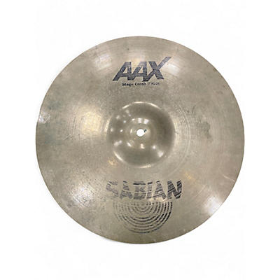 Used SABIAN 17in AAX Stage Crash Cymbal