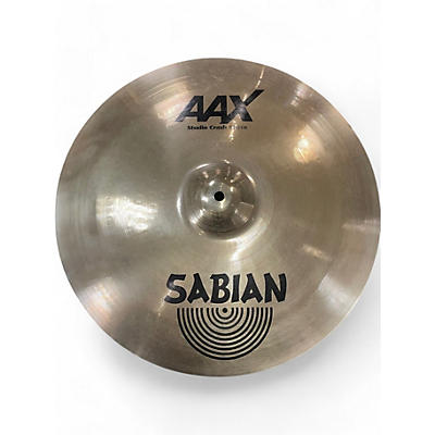 Used SABIAN 17in AAX Studio Crash Brilliant Cymbal