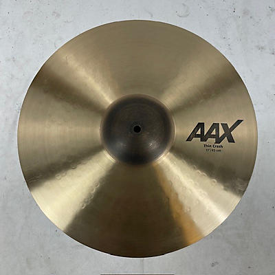 Sabian Used SABIAN 17in AAX Thin Crash Cymbal