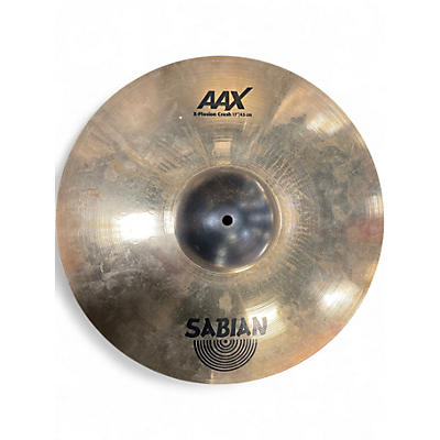 Used SABIAN 17in AAX Xplosion Crash Cymbal