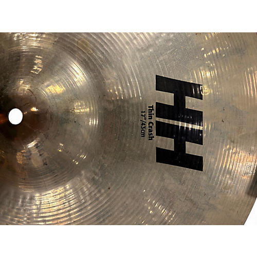 Used SABIAN 17in HH Thin Crash Brilliant Cymbal 37