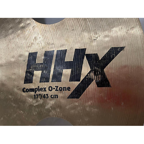 SABIAN Used SABIAN 17in HHX COMPLEX O ZONE Cymbal 37