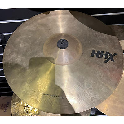 SABIAN Used SABIAN 17in HHX X TREME CRASH Cymbal