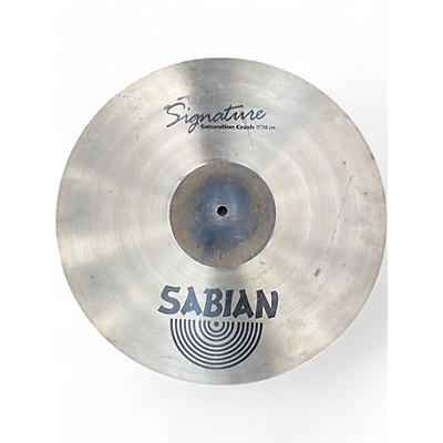 SABIAN Used SABIAN 17in SIGNATURE VIRGIL DONATI SATURATION CRASH Cymbal