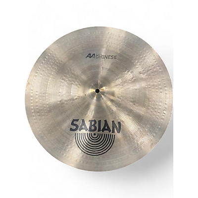 Used SABIAN 18in AA Chinese Cymbal