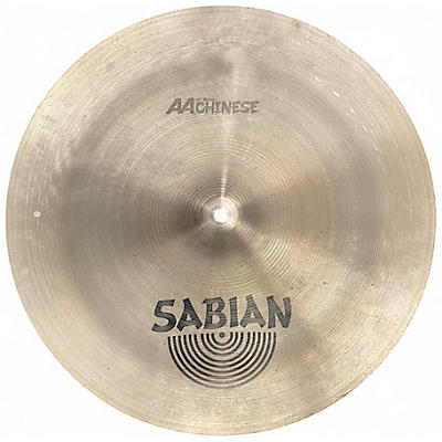 Used SABIAN 18in AA Chinese Cymbal