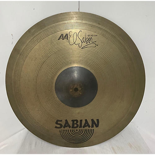 SABIAN Used SABIAN 18in AA El Sabor Crash Cymbal 38