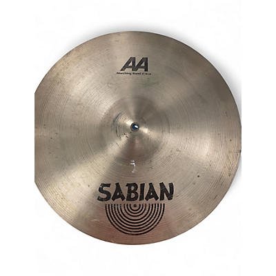 Used SABIAN 18in AA MARCHING BAND Cymbal