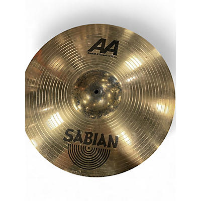 Used SABIAN 18in AA METAL X CRASH Cymbal