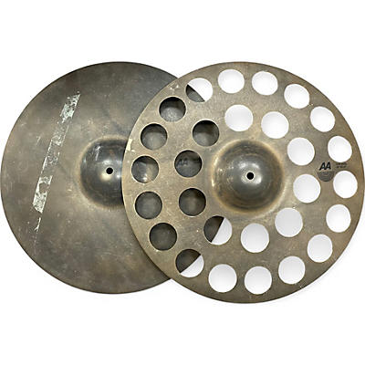 Used SABIAN 18in AA SICK HATS Cymbal