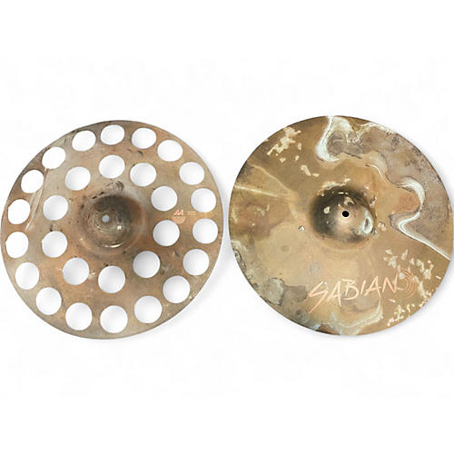 Used SABIAN 18in AA SICK HATS PAIR Cymbal 38