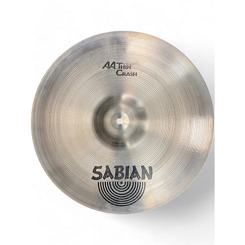 SABIAN Used SABIAN 18in AA Thin Crash Cymbal 38