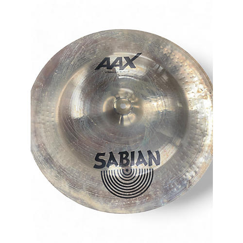 SABIAN Used SABIAN 18in AAX CHINESE Cymbal 38