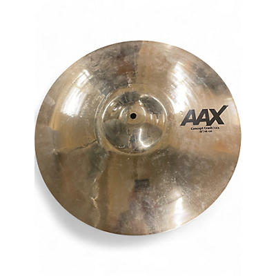 Used SABIAN 18in AAX CONCEPT CRASH Cymbal