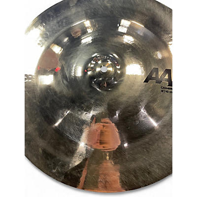 Used SABIAN 18in AAX China Brilliant Cymbal