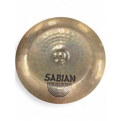 Used SABIAN 18in AAX Chinese Cymbal