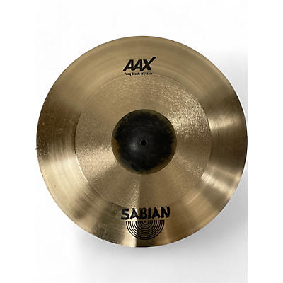 SABIAN Used SABIAN 18in AAX Frequency Crash Cymbal