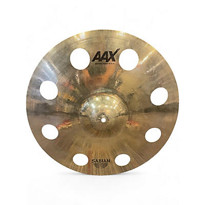 Used SABIAN 18in AAX O-Zone Crash Cymbal