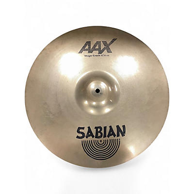 Used SABIAN 18in AAX Stage Crash Cymbal