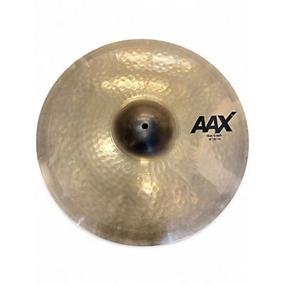 Used SABIAN 18in AAX THIN CRASH Cymbal