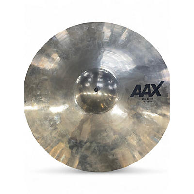 Used SABIAN 18in AAX Thin Studio Crash Cymbal