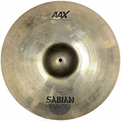 Used SABIAN 18in AAX Xplosion Crash Cymbal