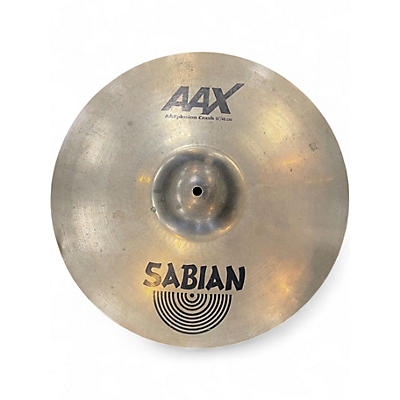 Used SABIAN 18in AAX Xplosion Crash Cymbal