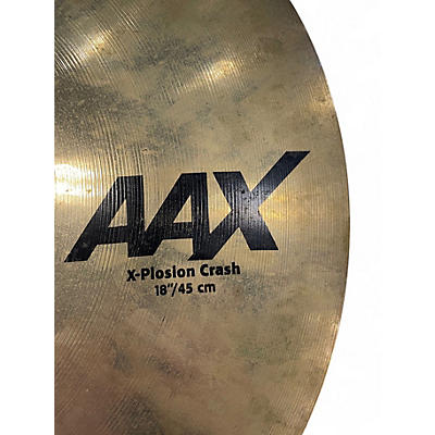 Used SABIAN 18in AAX Xplosion Crash Cymbal