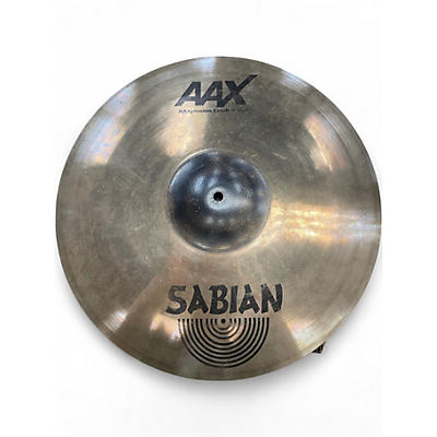 Used SABIAN 18in AAX Xplosion Crash Cymbal