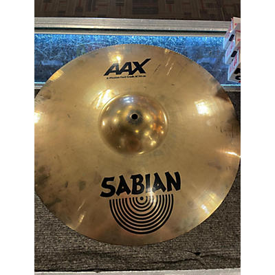 SABIAN Used SABIAN 18in AAX Xplosion Fast Crash Cymbal